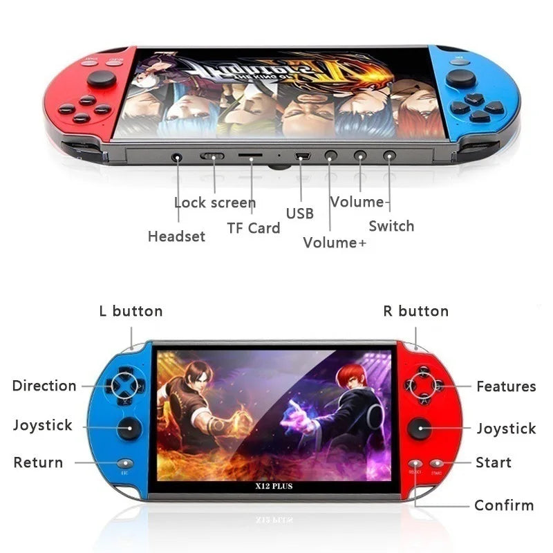 X12Plus Handheld Game Console
