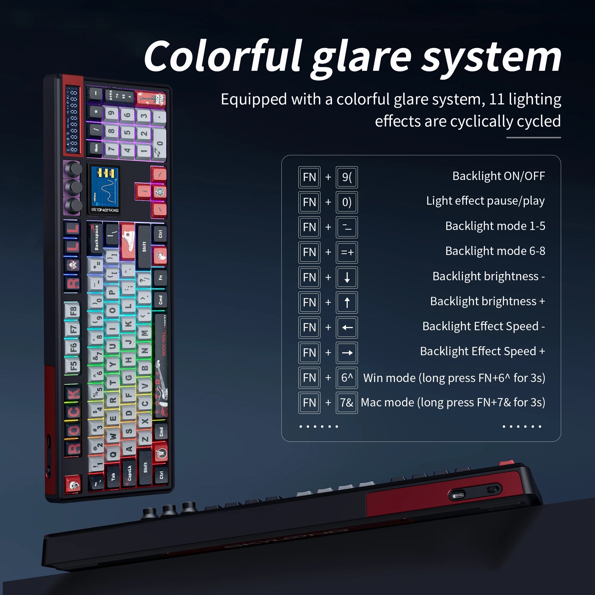 SKYLOONG GK104 Pro Wireless Keyboard