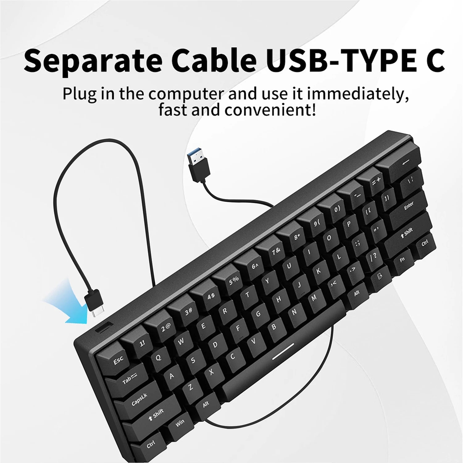 ZSUS Z61-B Mechanical Keyboard