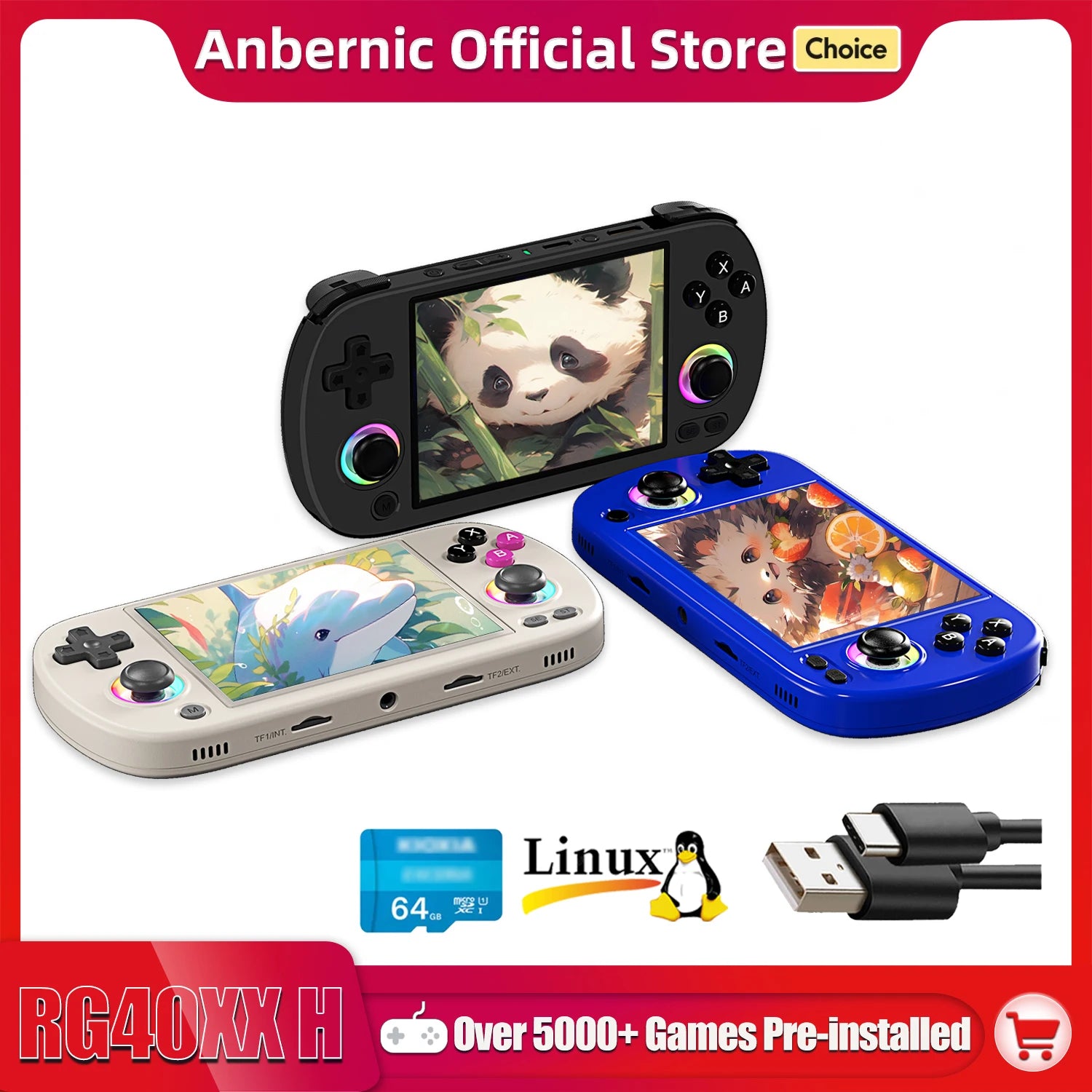 ANBERNIC RG40XX H Handheld Console