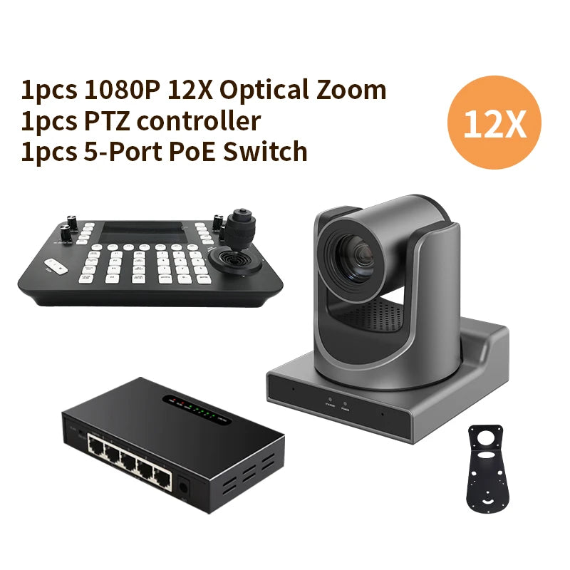 SMTAV 1080P PTZ Camera System
