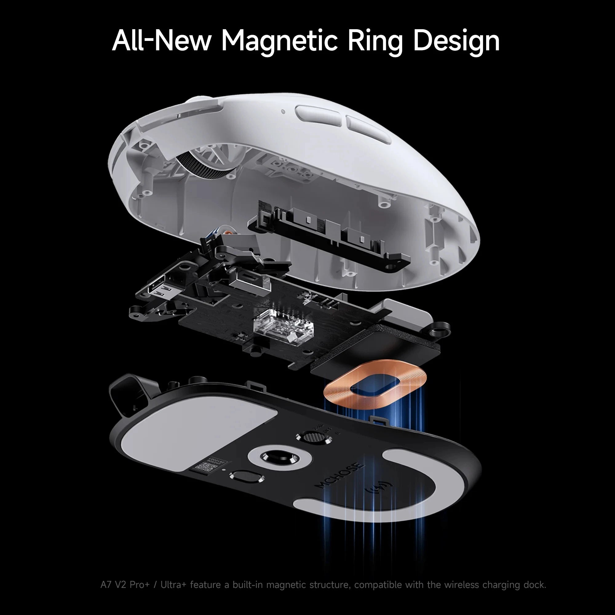 MCHOSE A7 V2 Wireless Gaming Mouse
