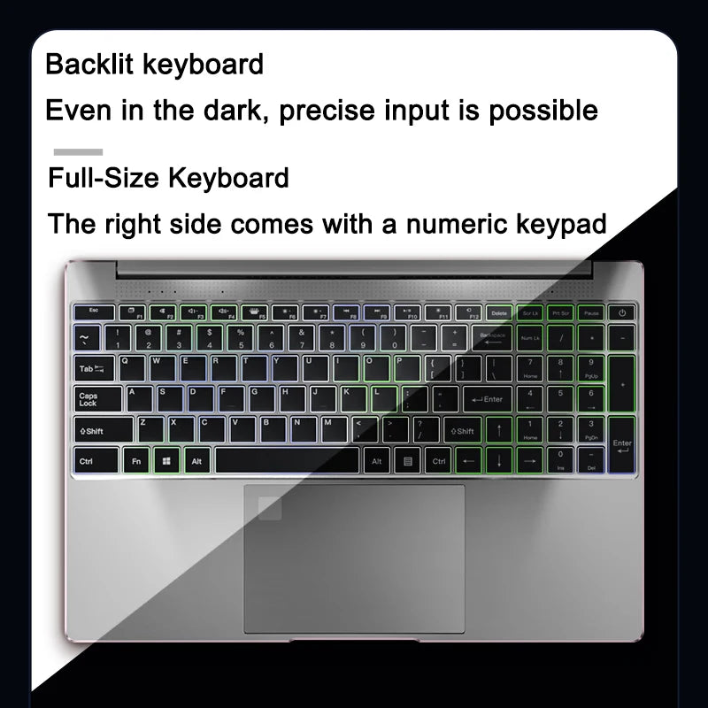LENO NEW 15.6" Laptop i9-9900 Gaming Computer PC Gamer office Ultra Slim Notebook 1920*1080 HD