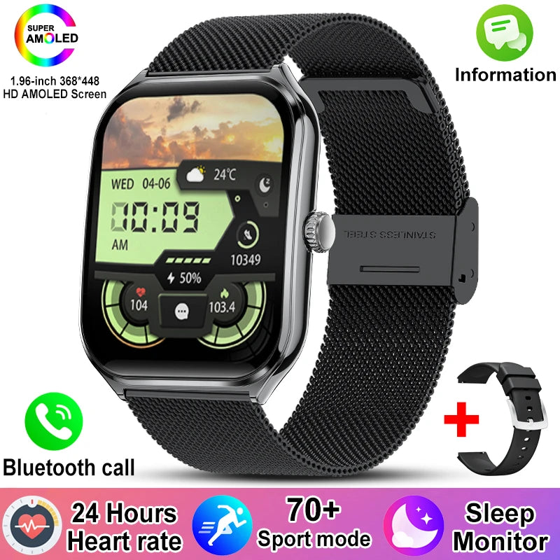 New For OPPO Ultra Thin Smart Watch Men