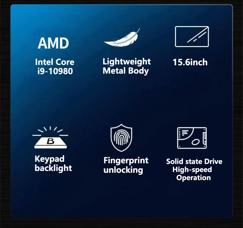 LENO 15.6" i9 Laptop