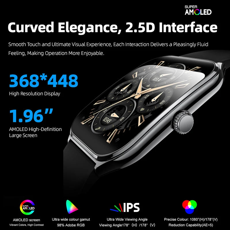 New For OPPO Ultra Thin Smart Watch Men