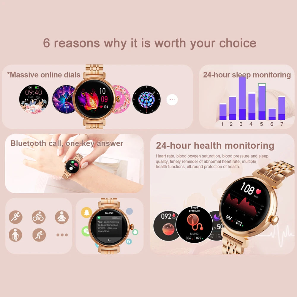 Ladies AMOLED Smartwatch