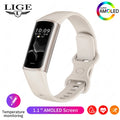 LIGE New Fashion Smartwatch Men Women