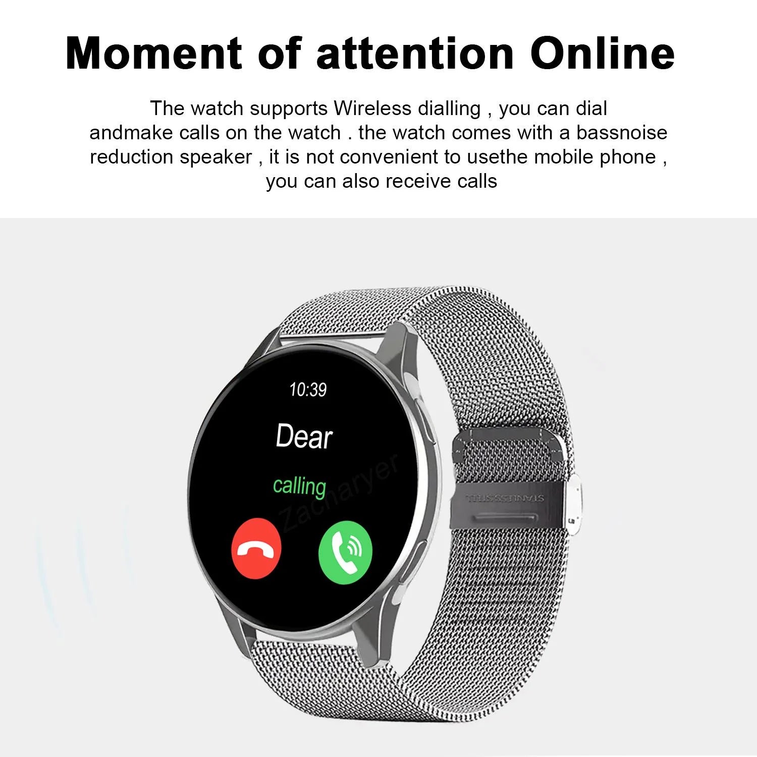 Wireless Call Smartwatch