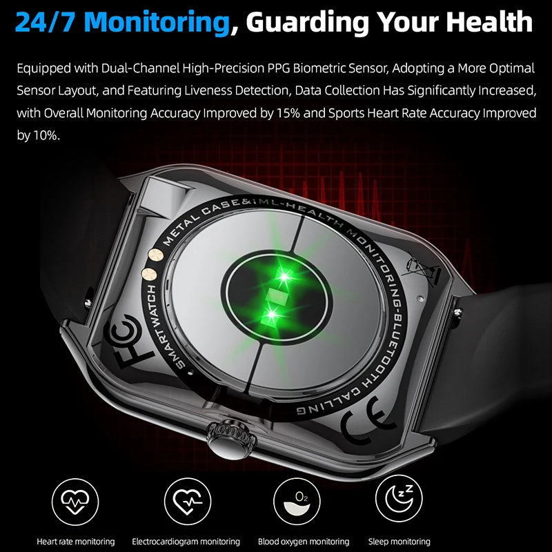New For OPPO Ultra Thin Smart Watch Men