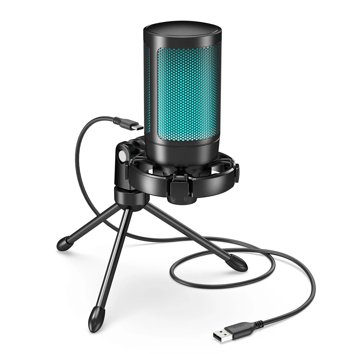 FIFINE AmpliGame A2 RGB Microphone