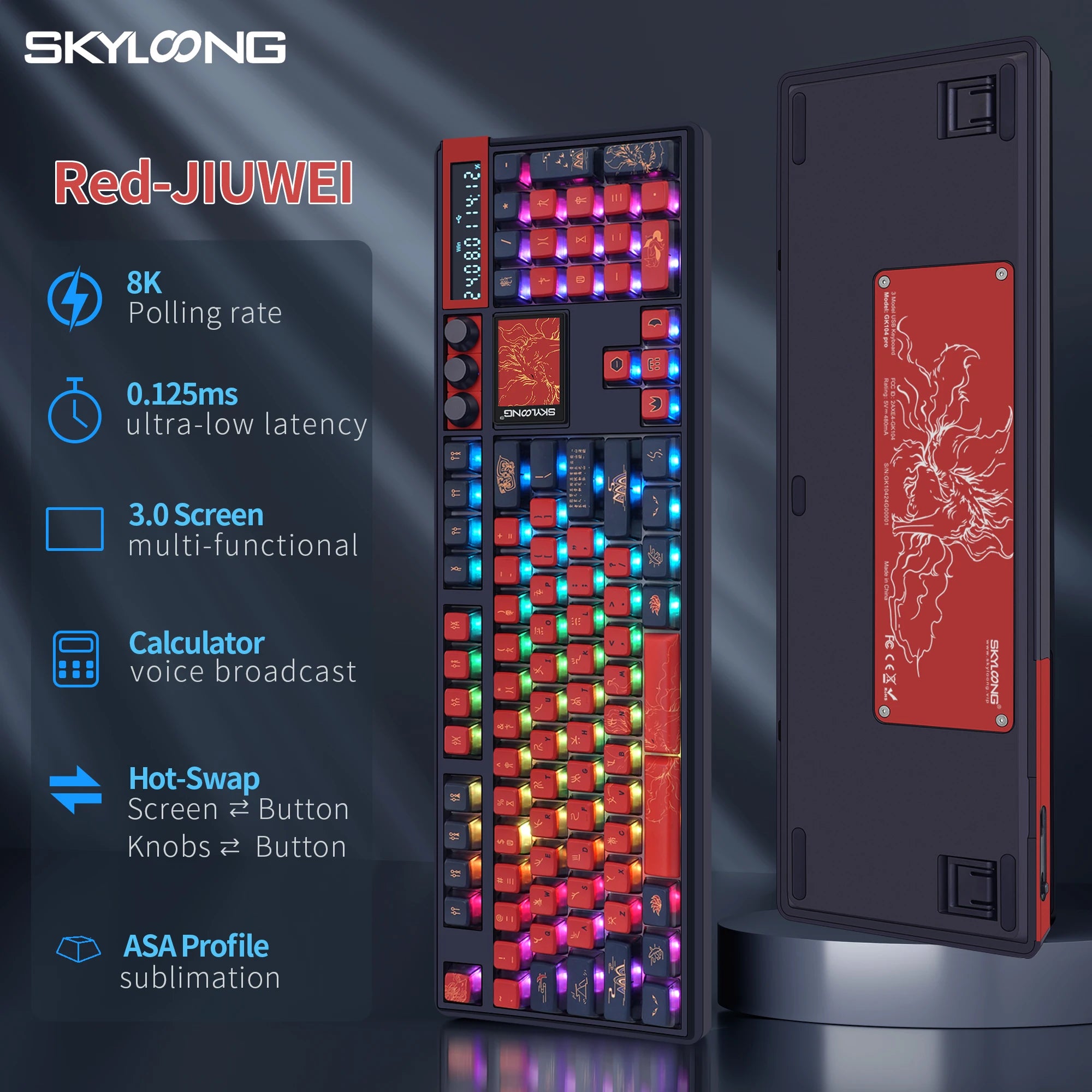 SKYLOONG GK104 Pro Wireless Keyboard