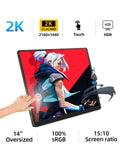 ZSUS 14" 2K Portable Monitor