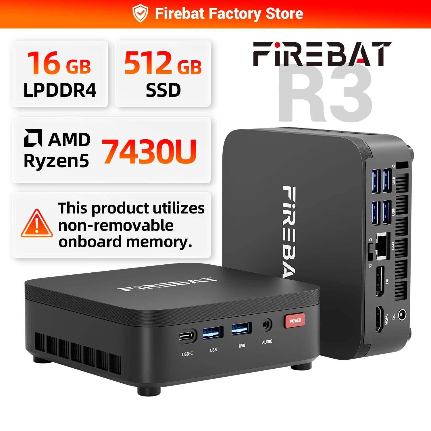 FIREBAT R3 Mini PC