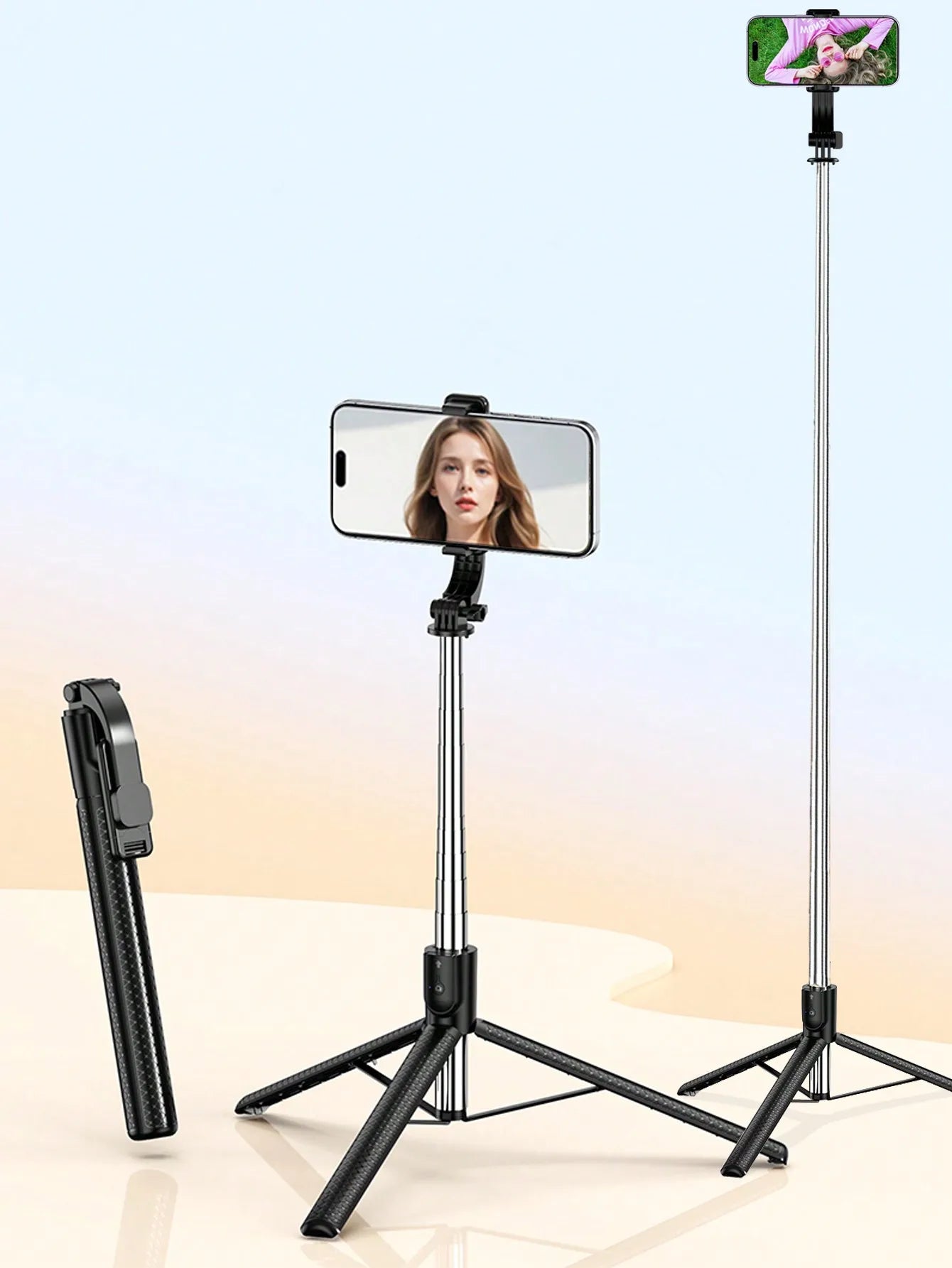 Selfie Stick Tripod with Remote